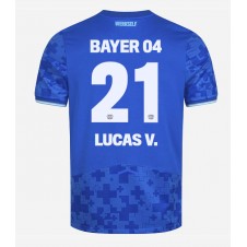 Bayer Leverkusen Lucas Vazquez #21 Tredje Tröja 2025-26 Korta ärmar